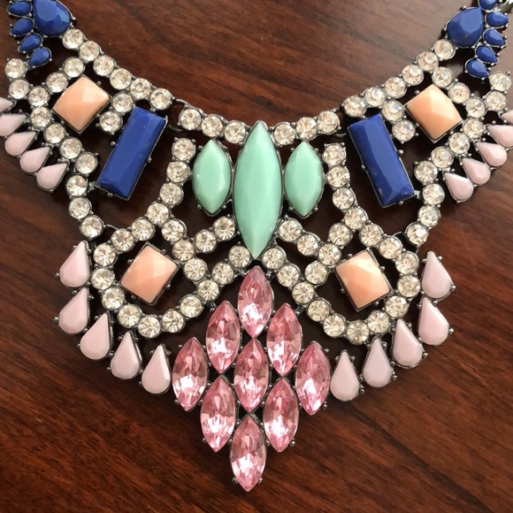 J. Crew gemstone necklace - Picture 2 of 5